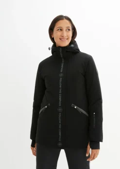 bonprix bonprix Chaqueta funcional impermeable de esquí Negro Discount