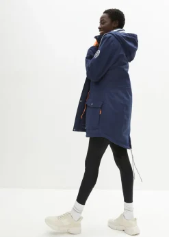 bonprix bonprix Chaqueta funcional impermeable de entretiempo Azul marino Discount