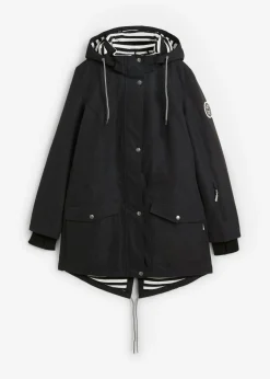bonprix bonprix Chaqueta funcional impermeable de entretiempo Negro Best