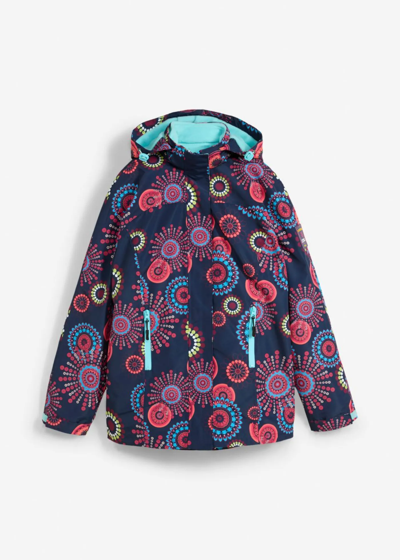 bonprix bonprix Chaqueta funcional impermeable 3 en 1 con capucha Azul marino Sale