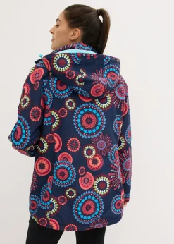 bonprix bonprix Chaqueta funcional impermeable 3 en 1 con capucha Azul marino Sale