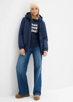 bonprix bonprix Chaqueta funcional impermeable Azul marino Discount