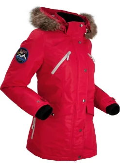 bonprix bonprix Chaqueta funcional impermeable Rojo oscuro Hot