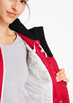 bonprix bonprix Chaqueta funcional impermeable Rojo oscuro Hot