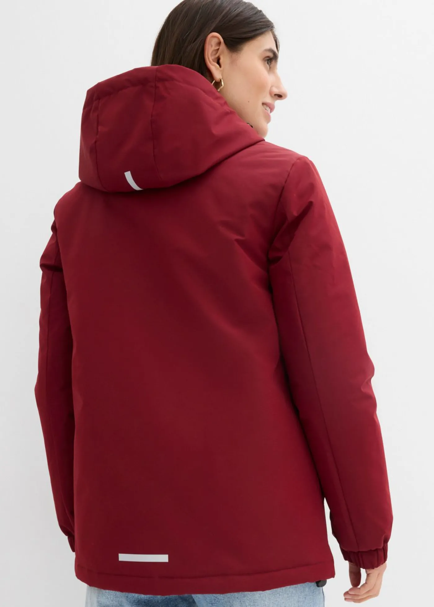 bonprix bonprix Chaqueta funcional impermeable Rojo rubí Best