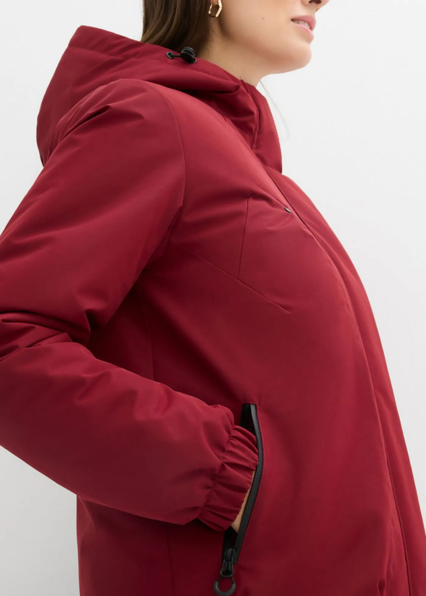 bonprix bonprix Chaqueta funcional impermeable Rojo rubí Best