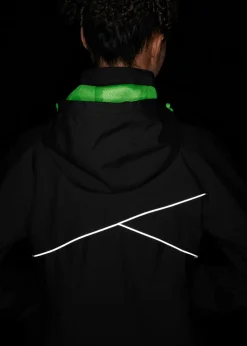 bonprix bonprix Chaqueta funcional impermeable con detalles reflectantes Negro New