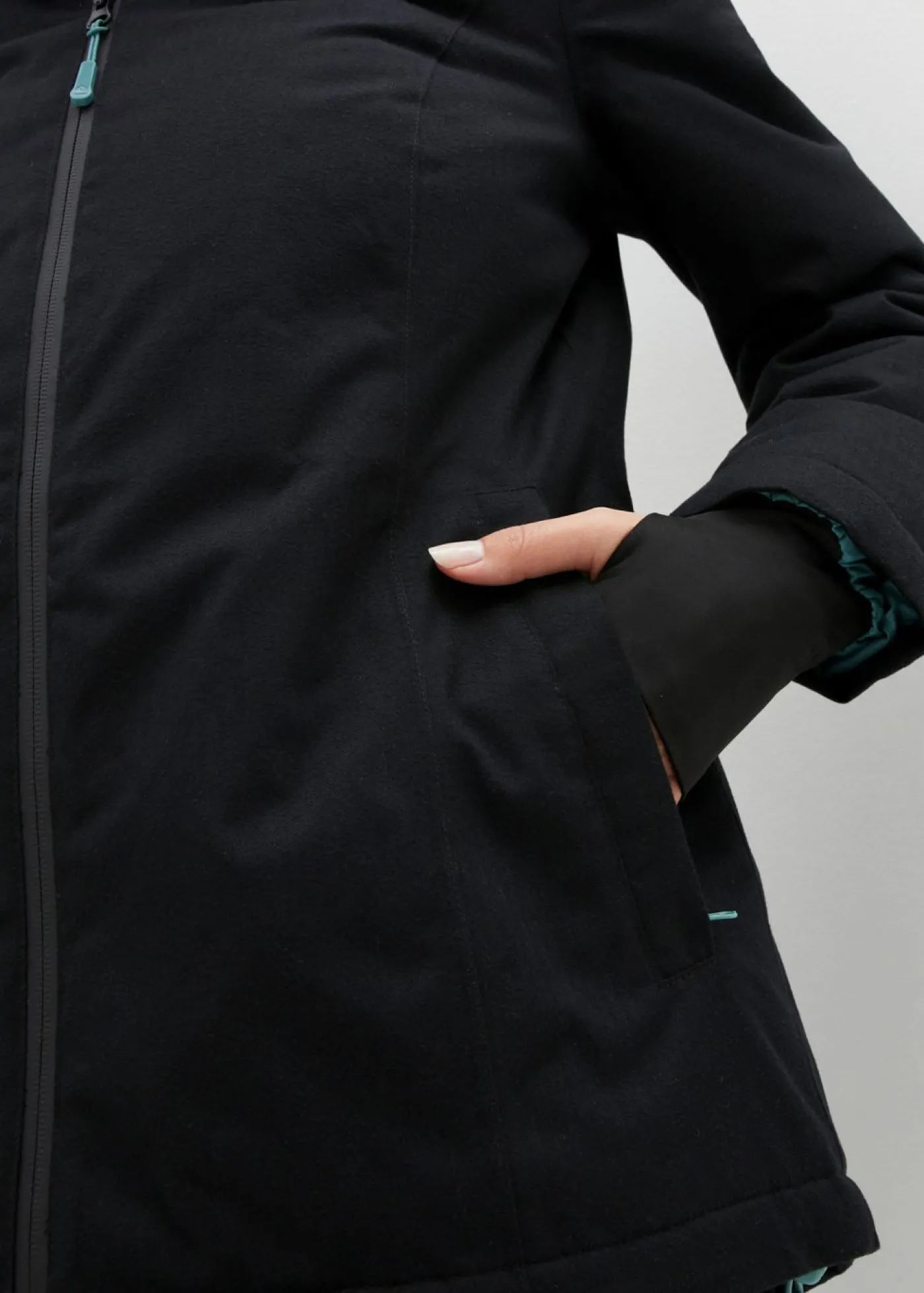 bonprix bonprix Chaqueta funcional, impermeable, efecto 2 en 1 Negro New