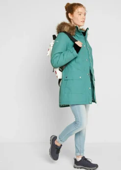 bonprix bonprix Chaqueta funcional outdoor con capucha Salvia ahumado Outlet