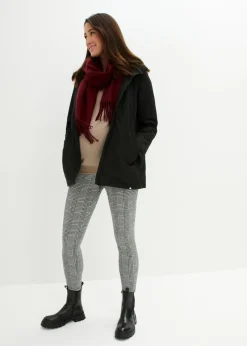 bonprix bonprix Chaqueta funcional premamá, 3 en 1, ligeramente guateada y con función de porteo Negro Discount