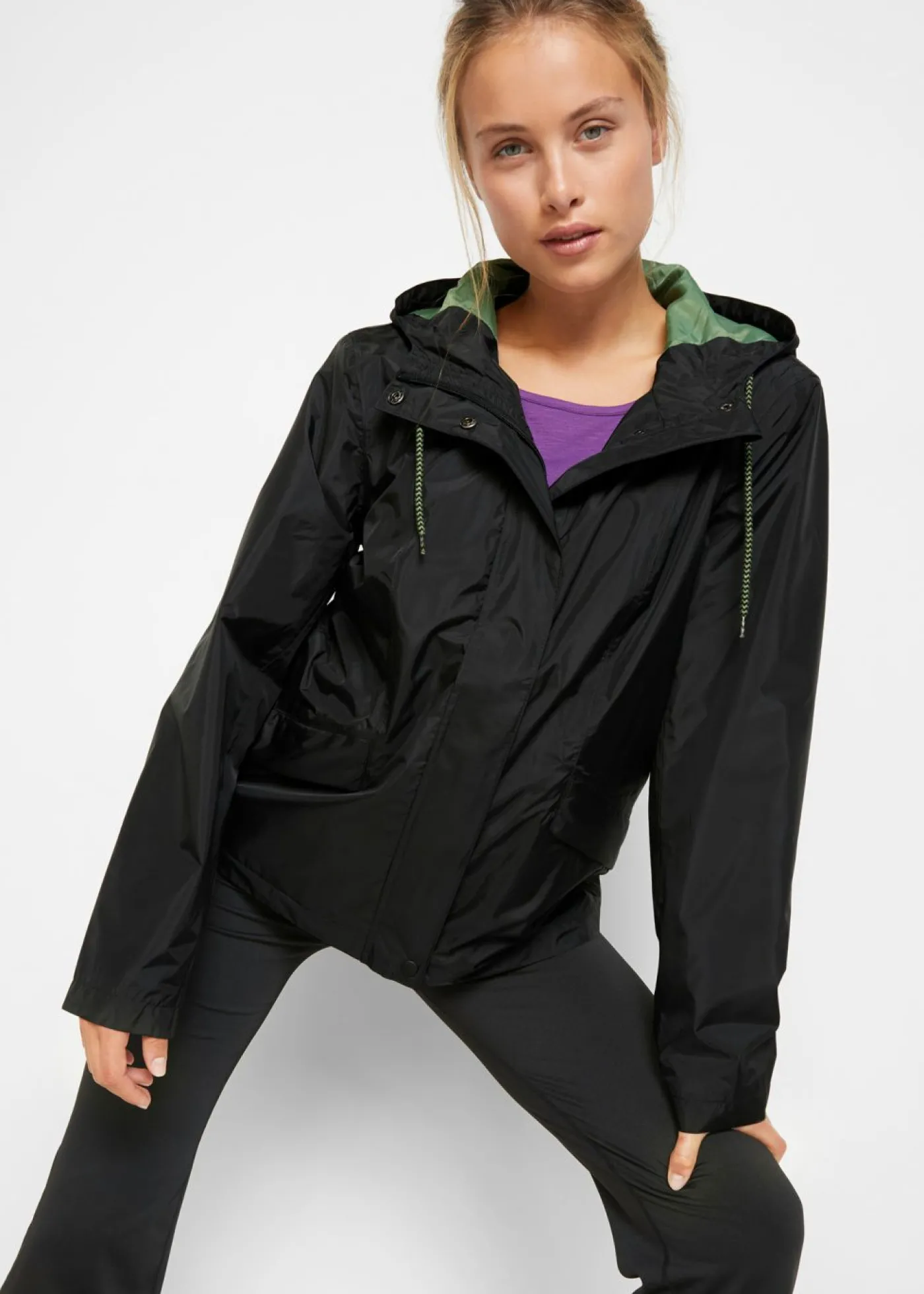bonprix bonprix Chaqueta funcional ultra ligera e impermeable Negro Outlet