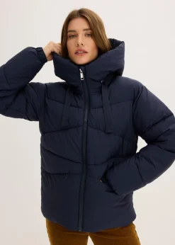 bonprix bonprix Chaqueta guateada repelente al agua azul tinta Best