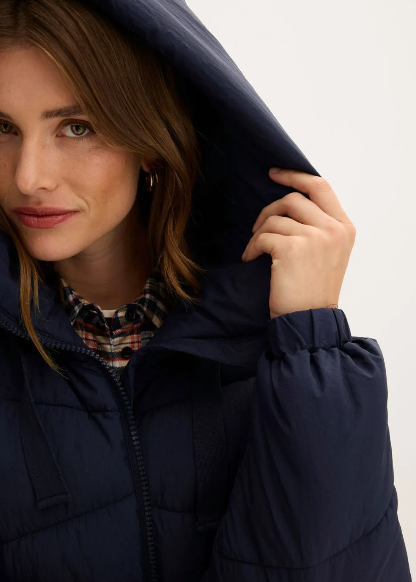 bonprix bonprix Chaqueta guateada repelente al agua azul tinta Best