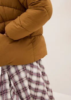 bonprix bonprix Chaqueta guateada repelente al agua Marrón coñac Hot