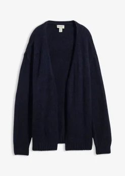 bonprix bonprix Chaqueta holgada de punto grueso Azul marino Sale