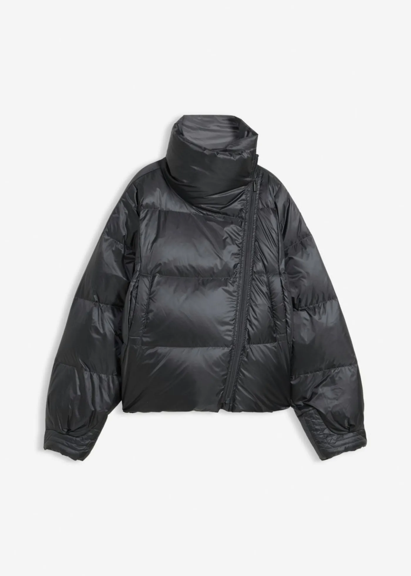 bonprix bonprix Chaqueta impermeable con plumón reciclado antracita Hot