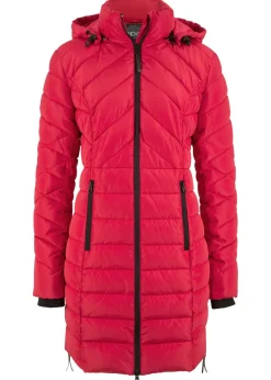 bonprix bonprix Chaqueta larga acolchada con relleno Rojo New
