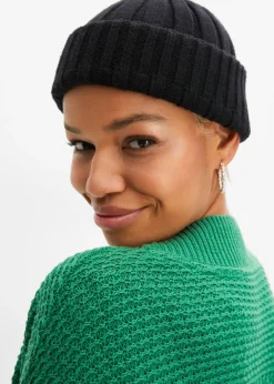 bonprix bonprix Chaqueta larga de punto Verde Sale