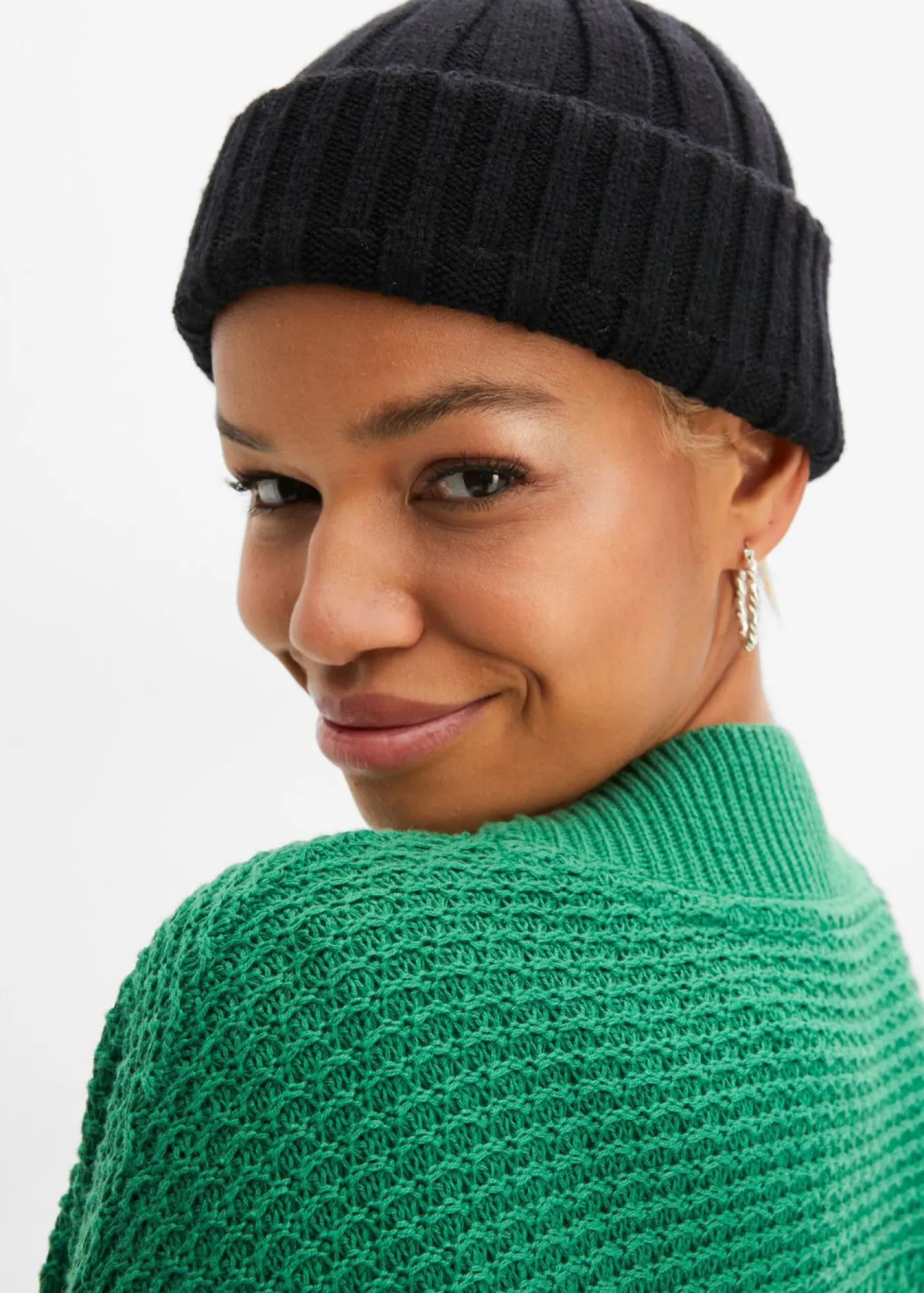 bonprix bonprix Chaqueta larga de punto Verde Sale