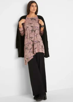 bonprix bonprix Chaqueta larga de punto Negro New
