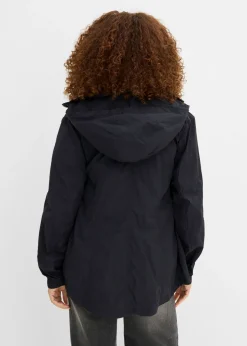 bonprix bonprix Chaqueta ligera de entretiempo con capucha Negro Best