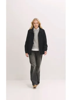 bonprix bonprix Chaqueta ligera de entretiempo con capucha Negro Best