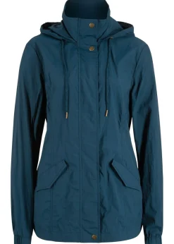 bonprix bonprix Chaqueta ligera de entretiempo con capucha Azul marino Best