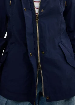 bonprix bonprix Chaqueta ligera de entretiempo con capucha Azul marino Best