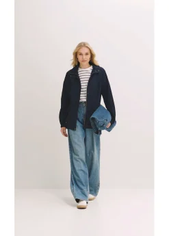 bonprix bonprix Chaqueta ligera de entretiempo con capucha Azul marino Best