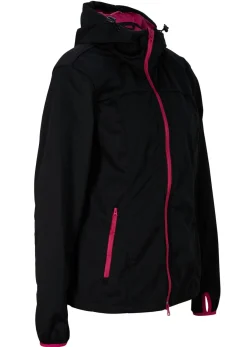 bonprix bonprix Chaqueta ligera de tejido Softshell Negro Online