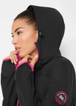 bonprix bonprix Chaqueta ligera de tejido Softshell Negro Online