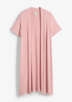 bonprix bonprix Chaqueta ligera de viscosa suave Rosa ceniza Sale