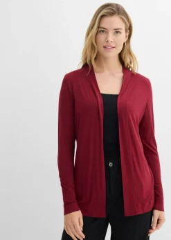 bonprix bonprix Chaqueta ligera de viscosa suave Rojo rubí Clearance