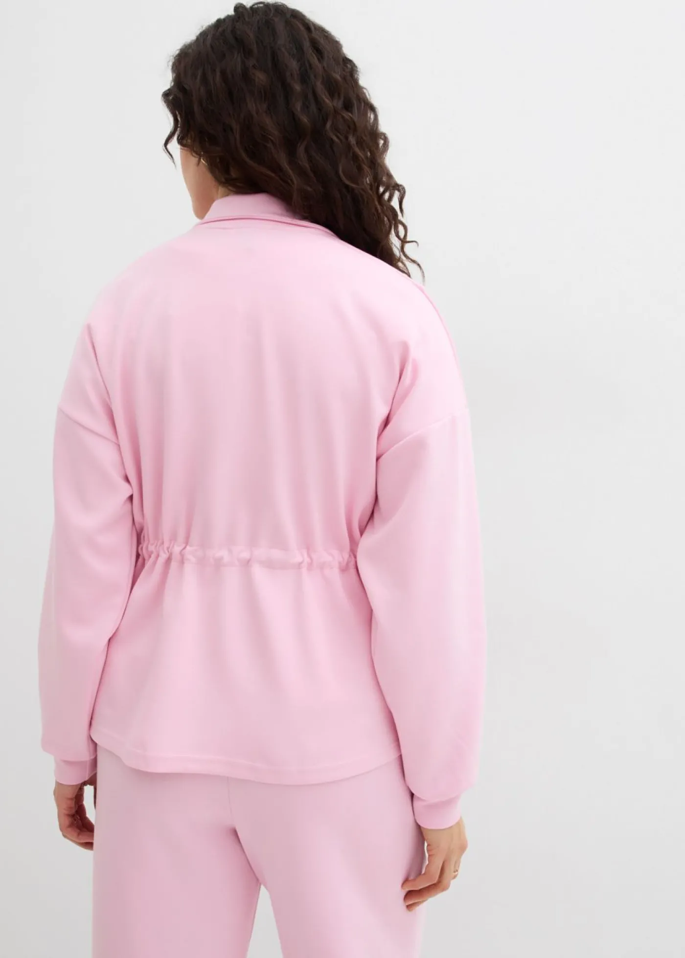 bonprix bonprix Chaqueta oversize de neopreno suave rosa cristal New