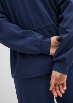 bonprix bonprix Chaqueta oversize de neopreno suave Azul marino Hot
