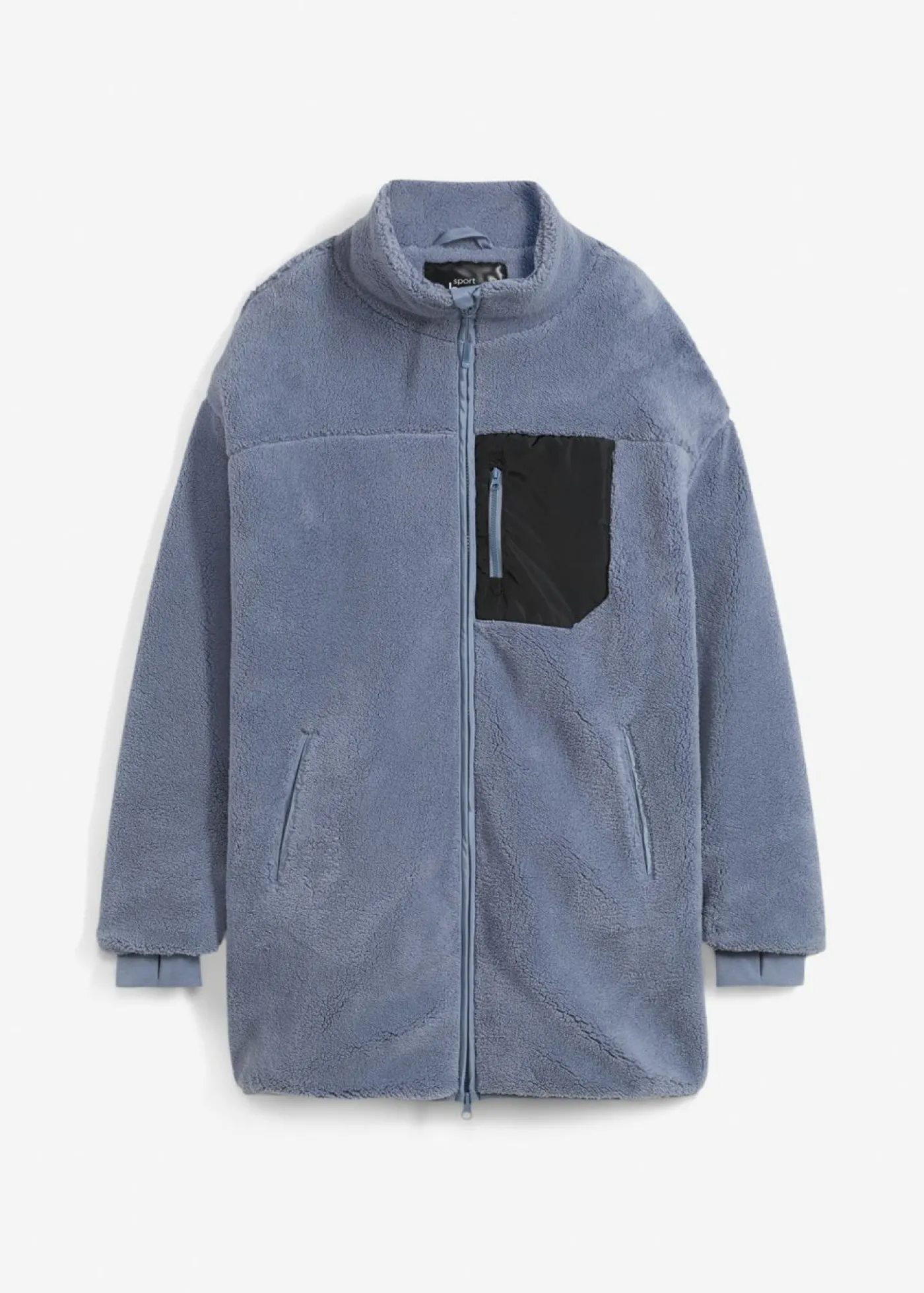 bonprix bonprix Chaqueta polar Azul ahumado Clearance