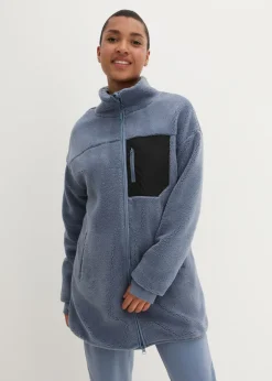 bonprix bonprix Chaqueta polar Azul ahumado Clearance