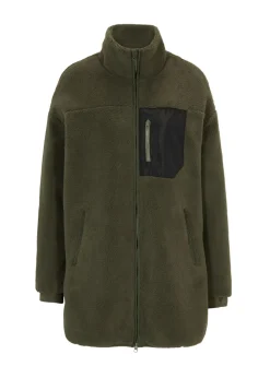 bonprix bonprix Chaqueta polar Verde oliva oscuro Best