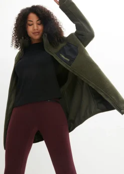 bonprix bonprix Chaqueta polar Verde oliva oscuro Best