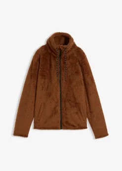 bonprix bonprix Chaqueta polar marrón ladrillo Sale