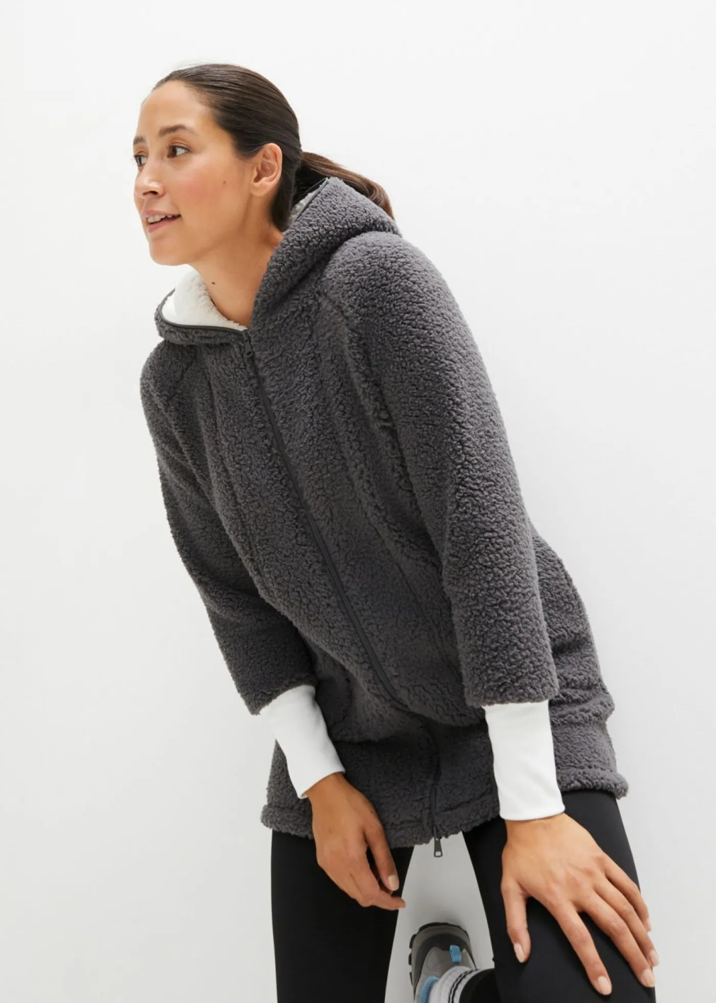 bonprix bonprix Chaqueta polar pizarra Best