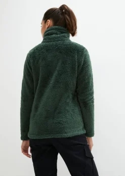 bonprix bonprix Chaqueta polar verde sombra Discount