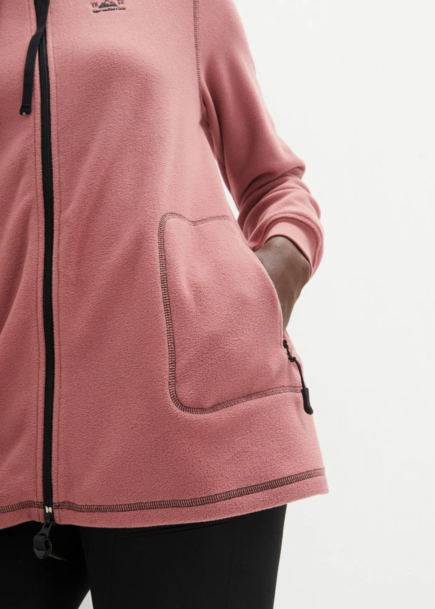 bonprix bonprix Chaqueta polar con bolsillos con cremallera baya suave Best