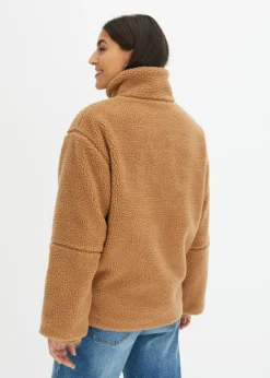 bonprix bonprix Chaqueta polar con forro Camel Online