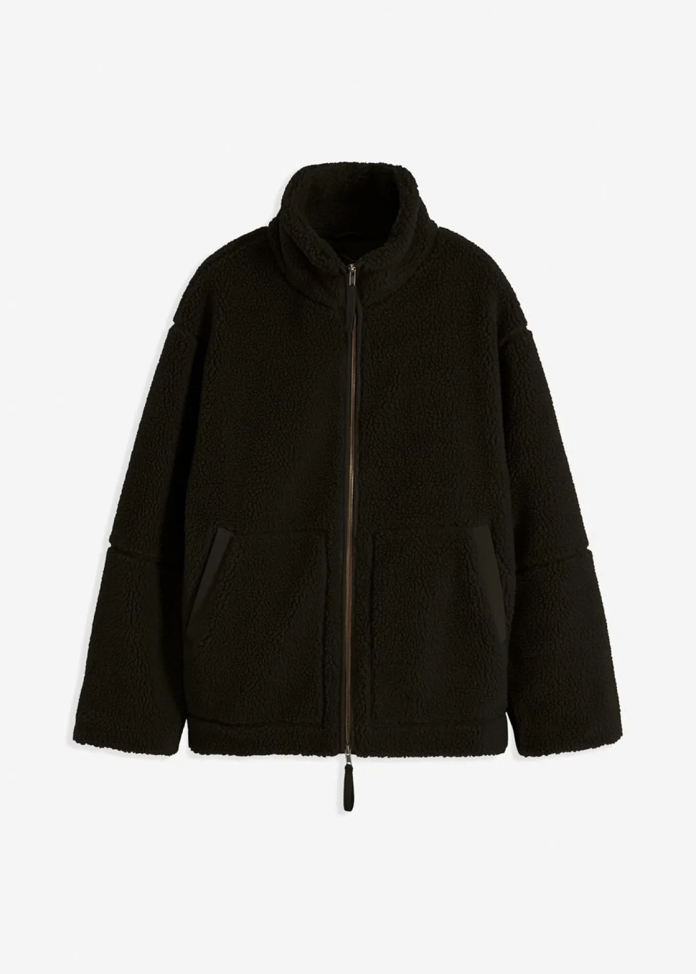 bonprix bonprix Chaqueta polar con forro Negro Discount
