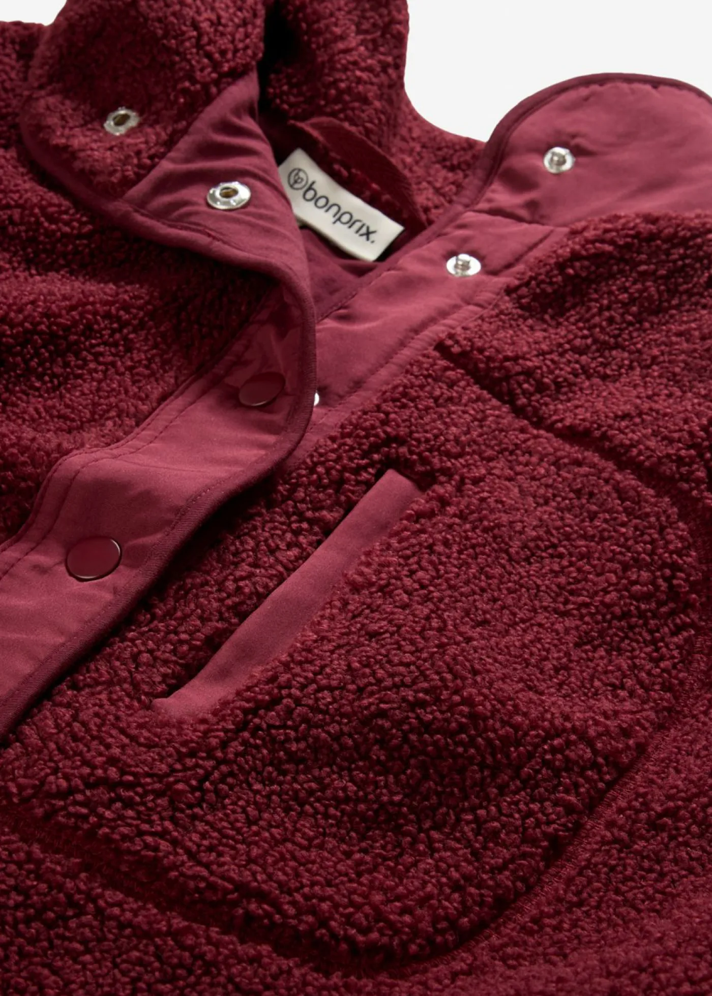 bonprix bonprix Chaqueta polar premamá/de porteo 3 en 1 mora oscuro Online