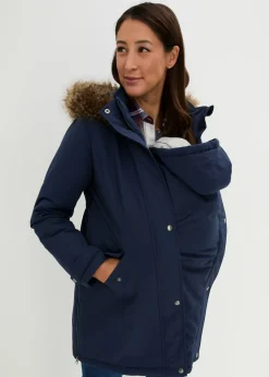bonprix bonprix Chaqueta premamá funcional y de porteo 3 en 1 Azul oscuro Best