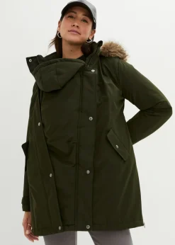 bonprix bonprix Chaqueta premamá funcional y de porteo 3 en 1 Verde oliva Discount