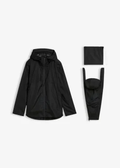 bonprix bonprix Chaqueta ultraligera premamá/de porteo resistente al viento y a la lluvia Negro New