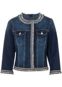 bonprix bonprix Chaqueta vaquera Vaquero oscuro Discount